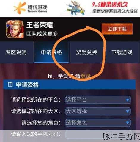 王者荣耀 CDKEY 兑换入口全攻略