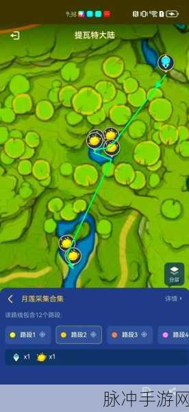 原神月莲采集秘籍，路线图与高效攻略全解析