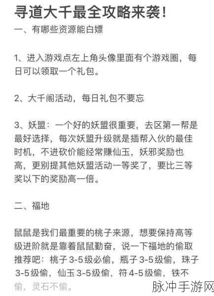 寻道大千偷榜秘籍，称霸游戏的策略指南