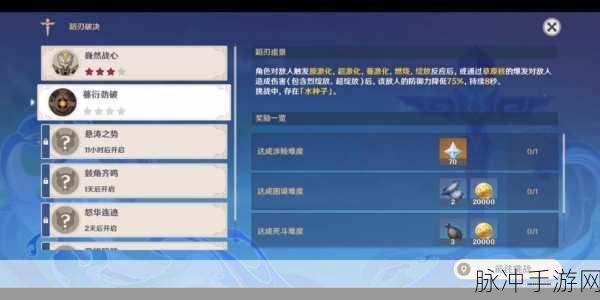 原神蹈刃破决第六天通关秘籍大揭秘