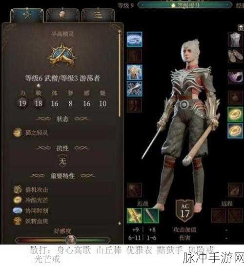 博德之门 3 武僧武器的绝佳选择指南