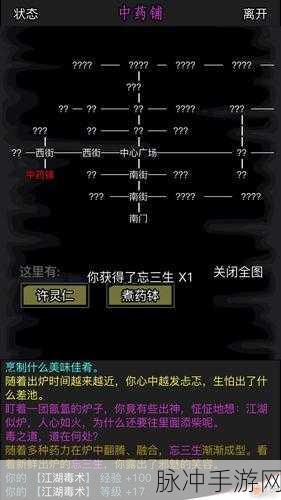 放置江湖中获取药囊的全面指南