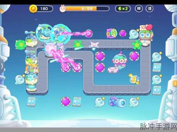 保卫萝卜 4 太空穿越第 7 关完美通关秘籍