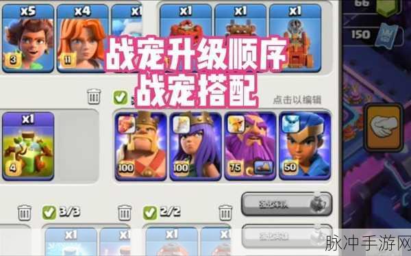 宠物乱斗，制霸战场的最强阵容组合攻略