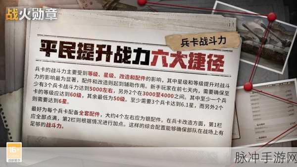 战火勋章，资源囤积秘籍大公开