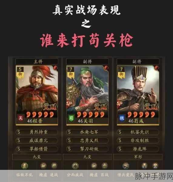 三国志战略版黄忠 T0 队伍搭配秘籍大公开
