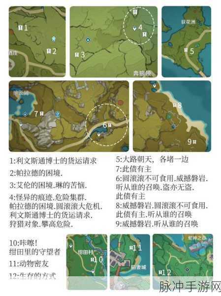 原神蒙德与风神任务全解析