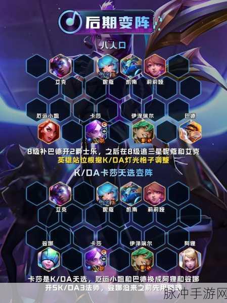 金铲铲之战怪兽卡莎阵容搭配秘籍大公开