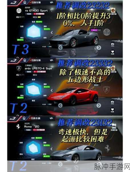 巅峰极速 DCB 车改装秘籍大公开