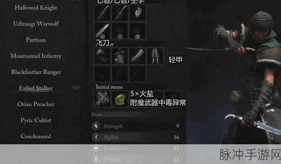 探秘堕落之主 解锁隐藏职业秘籍全公开