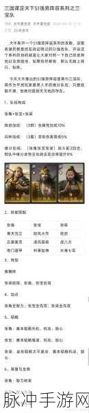 三国谋定天下，魏国阵容搭配秘籍 打造最强王者之师