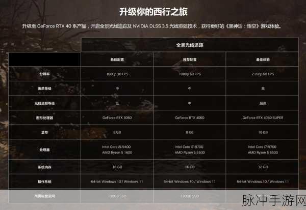 探究黑神话悟空内存需求之谜