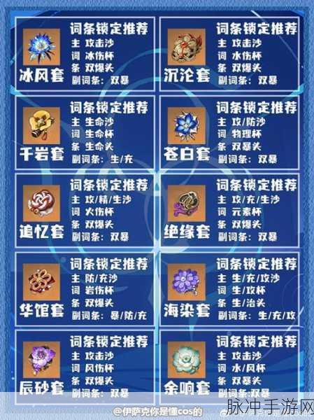 原神凝光圣遗物主词条的精准抉择指南