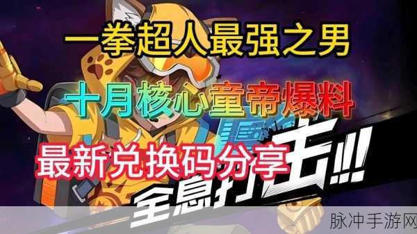 一拳超人正义执行兑换码全攻略