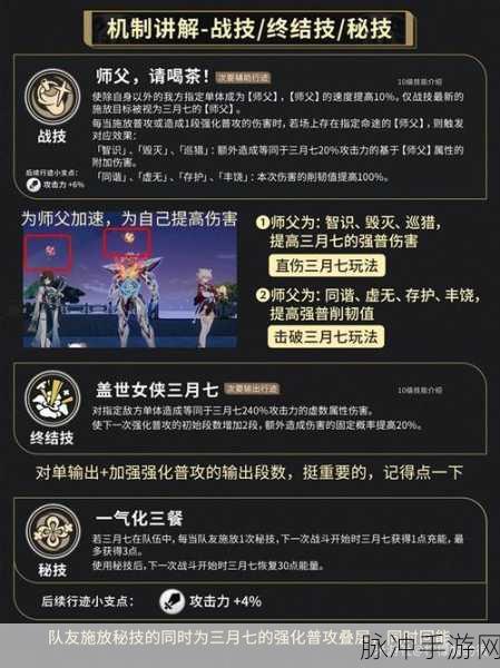 崩坏星穹铁道，巡猎三月七的完美配队指南