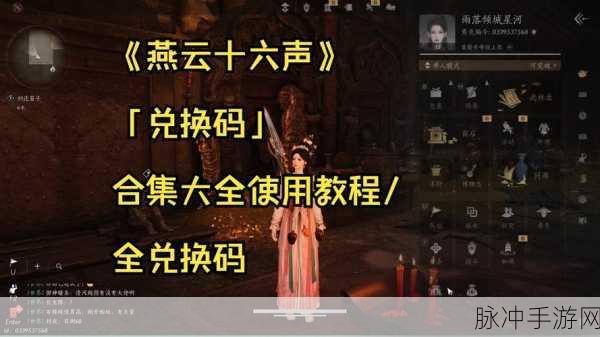 燕云十六声婆娑影获取秘籍大揭秘