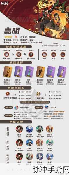原神嘉明毕业武器深度剖析与精准选择攻略