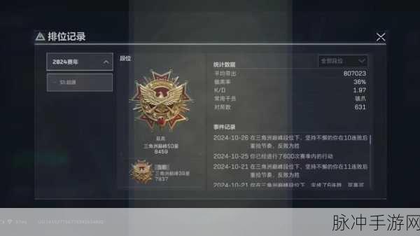 三角洲行动 S2 赛季上分秘籍大公开