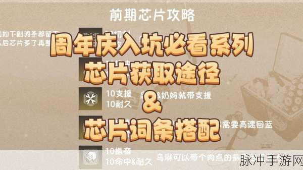 交错战线，芯片搭配秘籍大公开