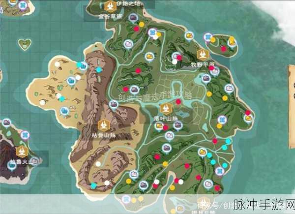 探索创造与魔法纳坦岛宝箱的神秘藏身之处