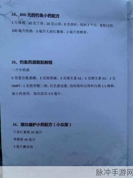 悠长假期手游自动钓鱼秘籍大公开