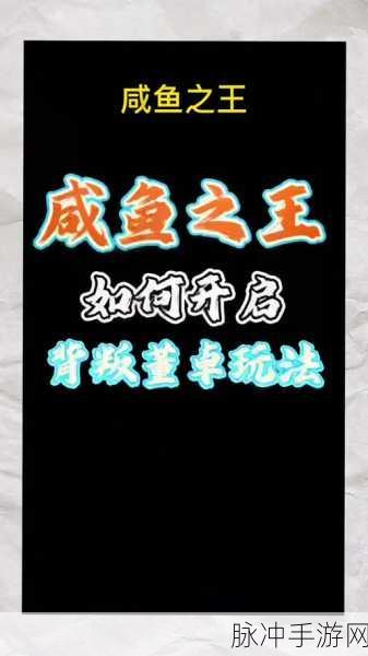咸鱼之王，攻克董卓关的终极策略指南