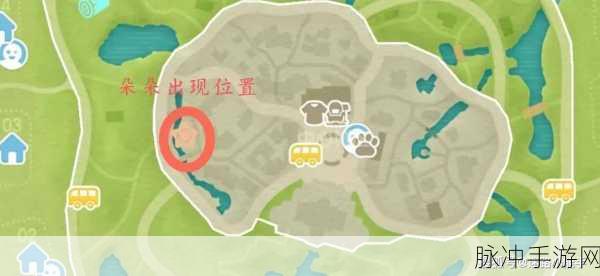 心动小镇雨中人朵朵的精准位置大揭秘