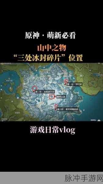 原神，探寻山中之物冰封碎片的神秘所在