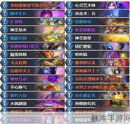 2024 炉石传说标准 40 宇宙战卡组深度解析