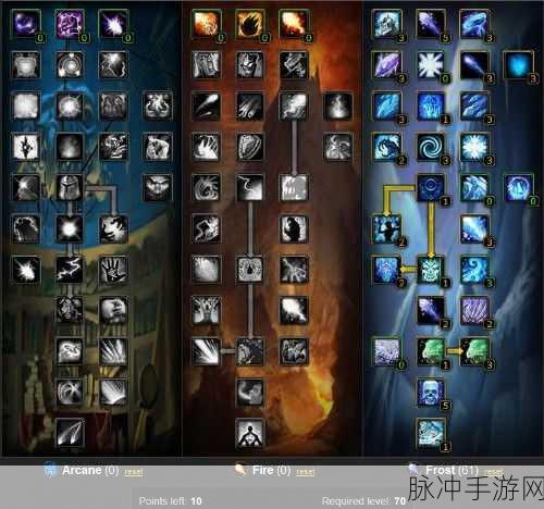 魔兽世界巫妖王之怒冰法天赋的最佳选择