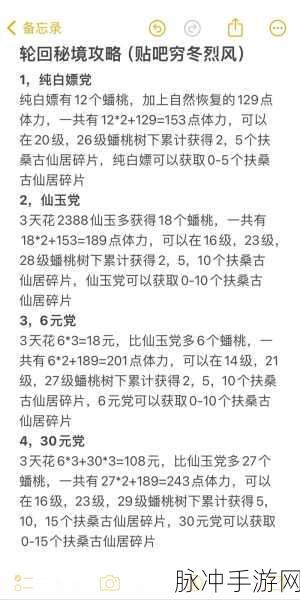 寻道大千轮回秘境空仓流玩法深度剖析