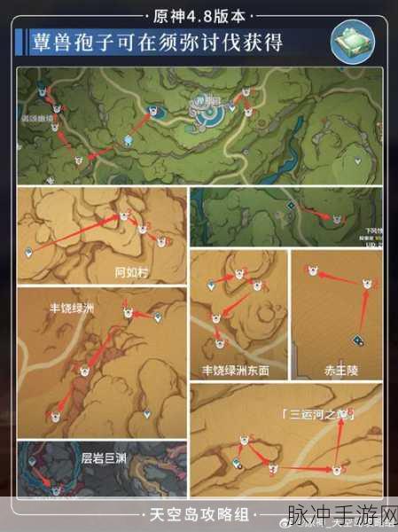 原神，灵蕈棋阵中蕈兽位置全解析攻略
