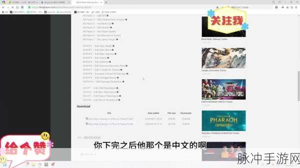 黑神话悟空风灵月影获取与修改器下载全攻略
