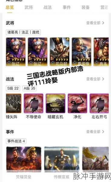 三国志战略版张飞兵书的绝佳选择指南