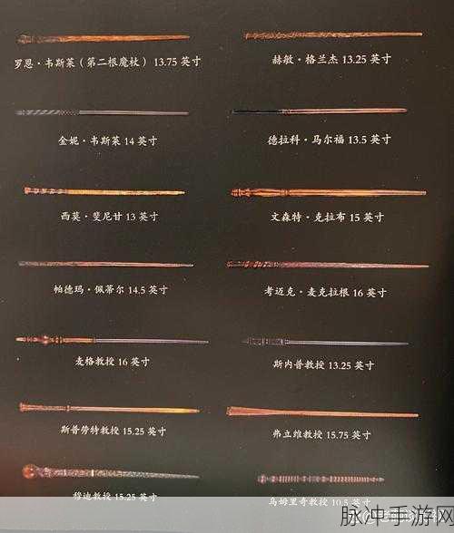 霍格沃茨之遗魔杖选择全攻略