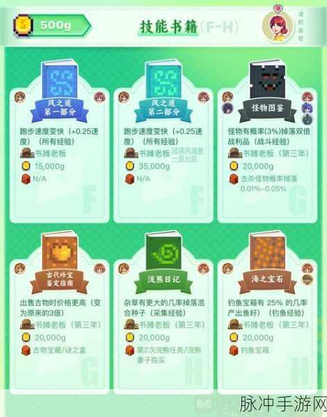 星露谷物语猪车购物指南，必买好物大揭秘