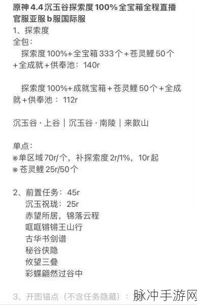 原神钟离传说副本宝箱全揭秘