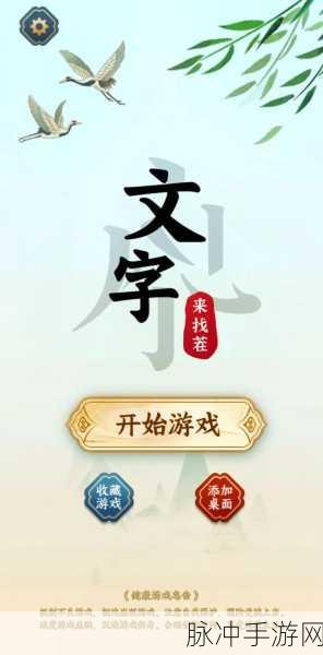 汉字找茬王，助力老人改善生活通关秘籍