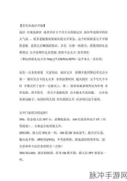 梦幻西游 69 级五开赚钱秘籍大揭秘