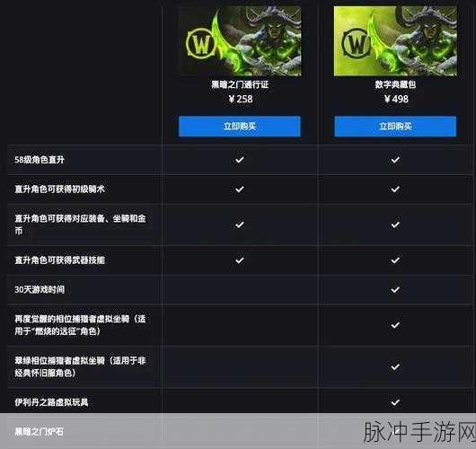 魔兽世界 TBC 转服价格全解析，畅玩不再迷茫
