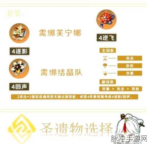 原神凝光圣遗物完美搭配指南