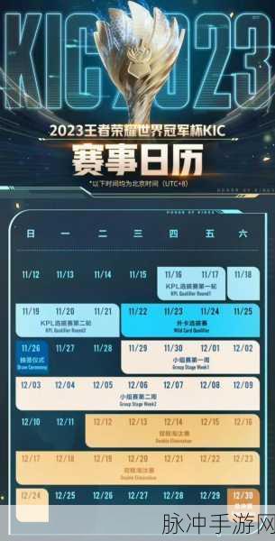 王者荣耀 2024 全国大赛总决赛赛程全揭秘