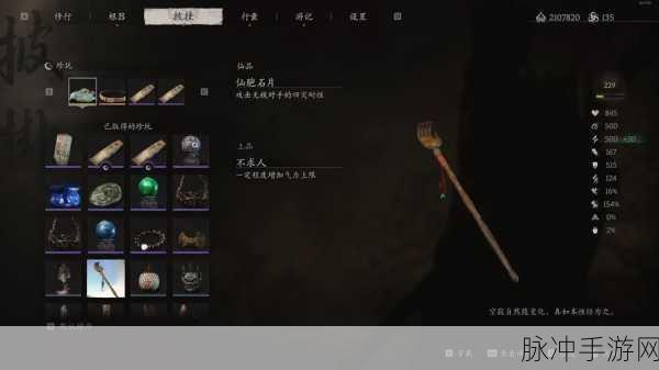 黑神话悟空，珍玩仙胞石片获取全攻略