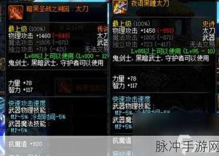 探索夜雨武器升级之谜，能否突破至 100 级