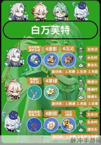 原神，白术角色抽取价值深度剖析