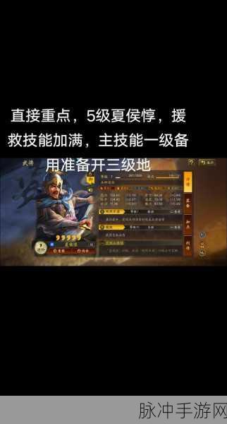 三国志战略版，夏侯惇开荒五级地的秘诀指南