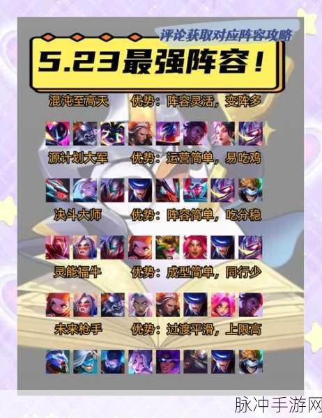 探索世界弹射物语的无敌阵容搭配秘籍
