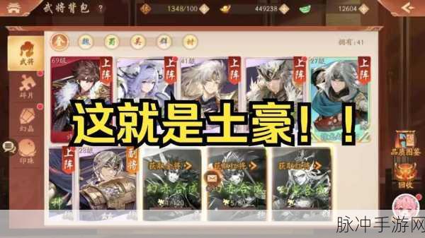 少年三国志 2 赤金张郃与紫金战法的超强组合攻略