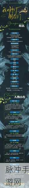 影业梦想家，必养艺人角色全解析