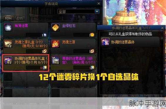 DNF 手游，深度解析变异的次元晶体之用途